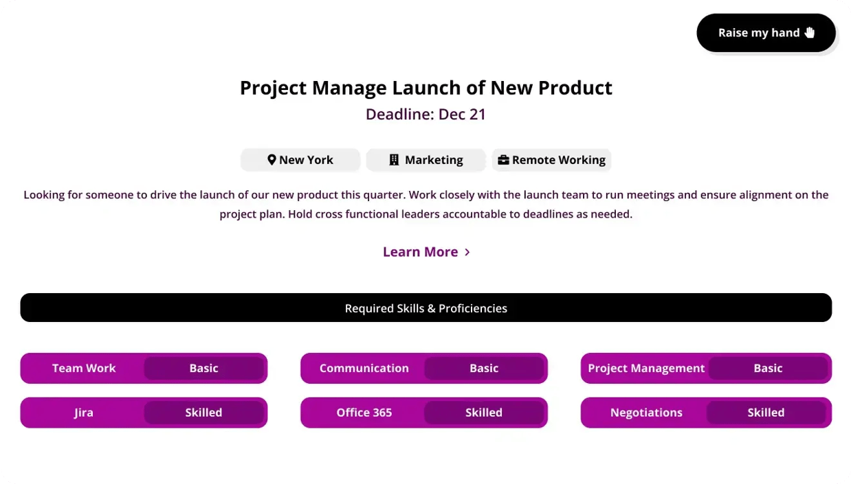 Project Manage Launch