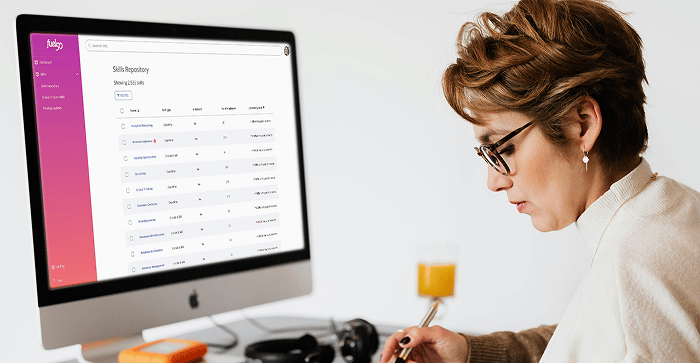 Fuel50 HomePage - Skills Visibility & Management - Hero
