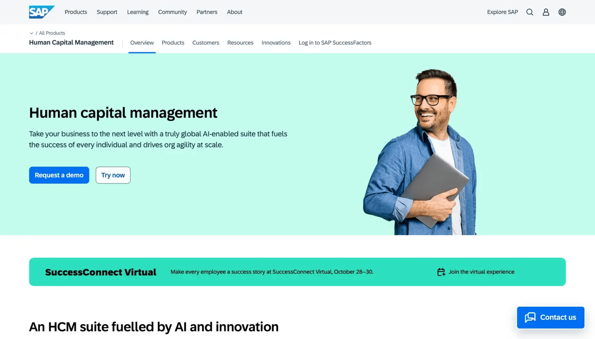 human capital management hcm and hr management and attendance management 