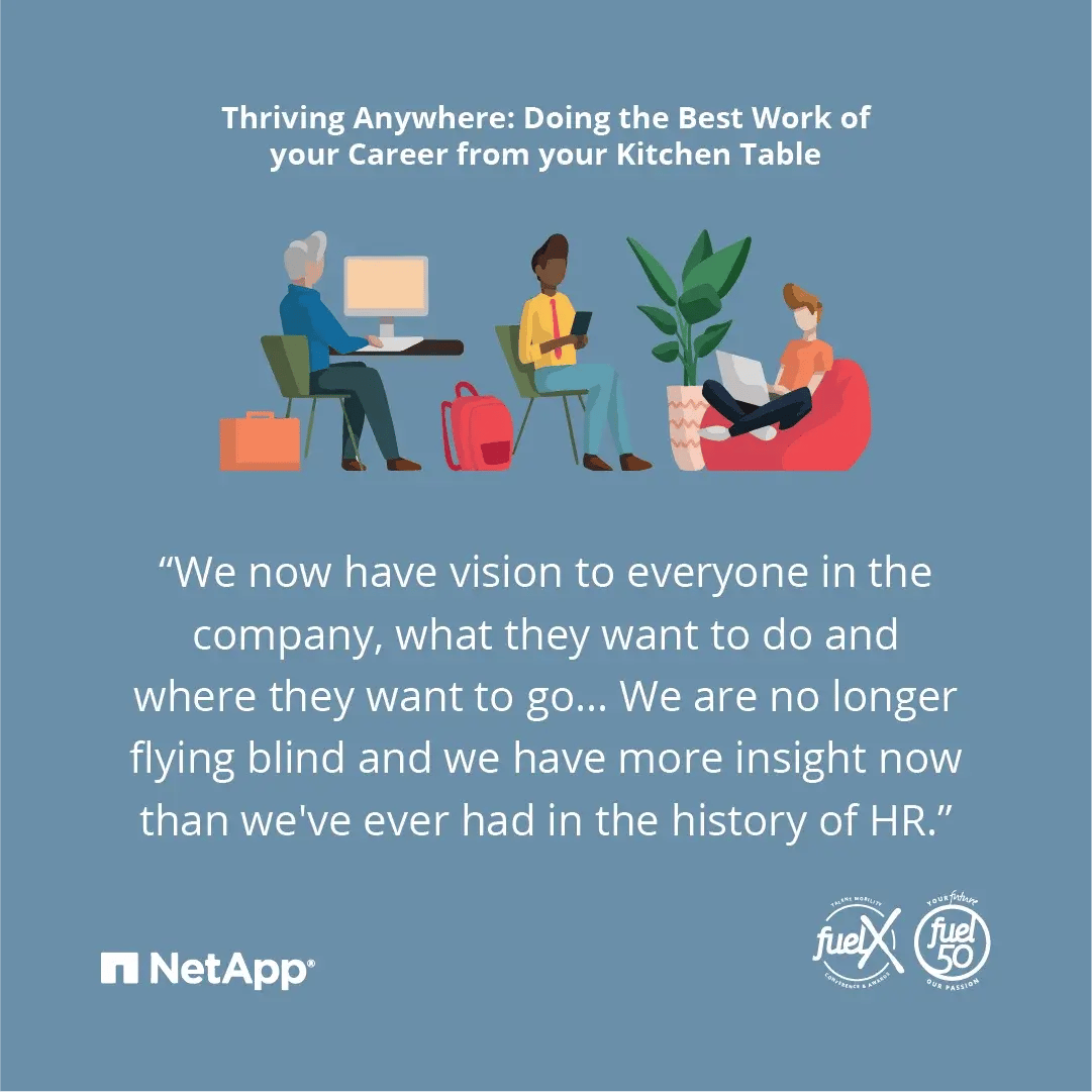 Larry McAlister NetApp Talent Marketplace Fuel50