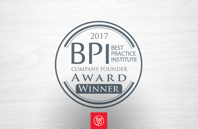 Fuel50 wins BPI Company Founders Award, Article by Fuel50