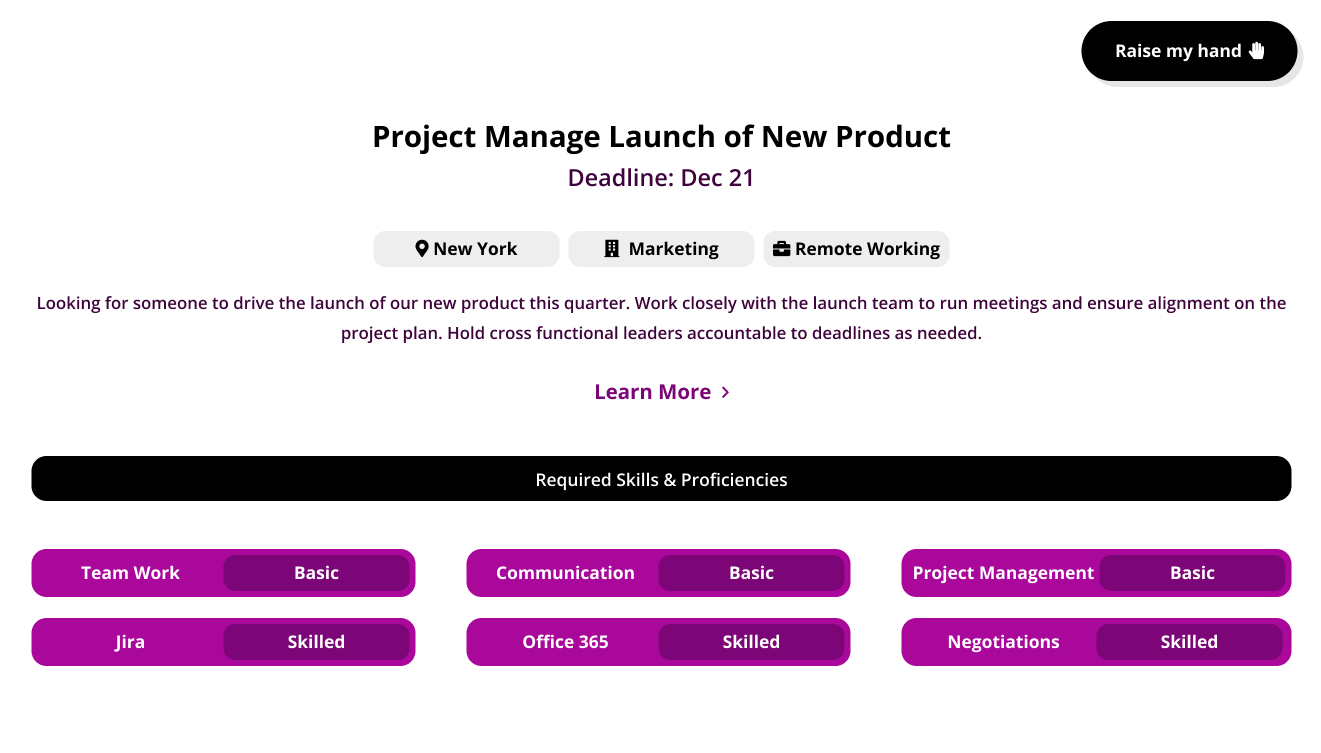 Tools like the SAP SuccessFactors Opportunity Marketplace can significantly enhance this by connecting employees to personalized opportunities that align with their skills and aspirations, fostering continuous learning and growth within the organization.