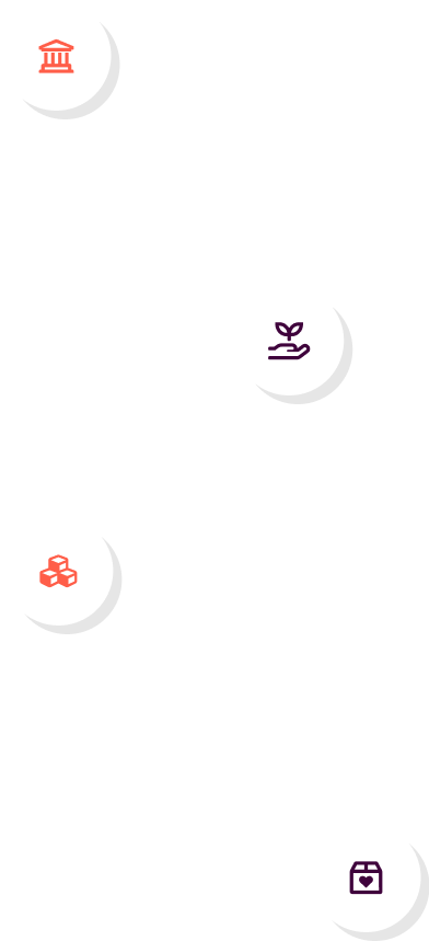 several icons showing skill development and growth