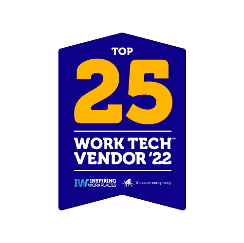 Top 25 Work Tech vendor badge
