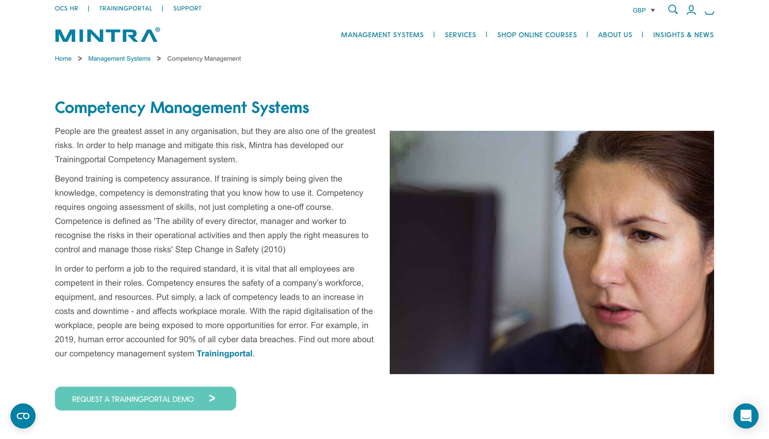 competency assessment and management system