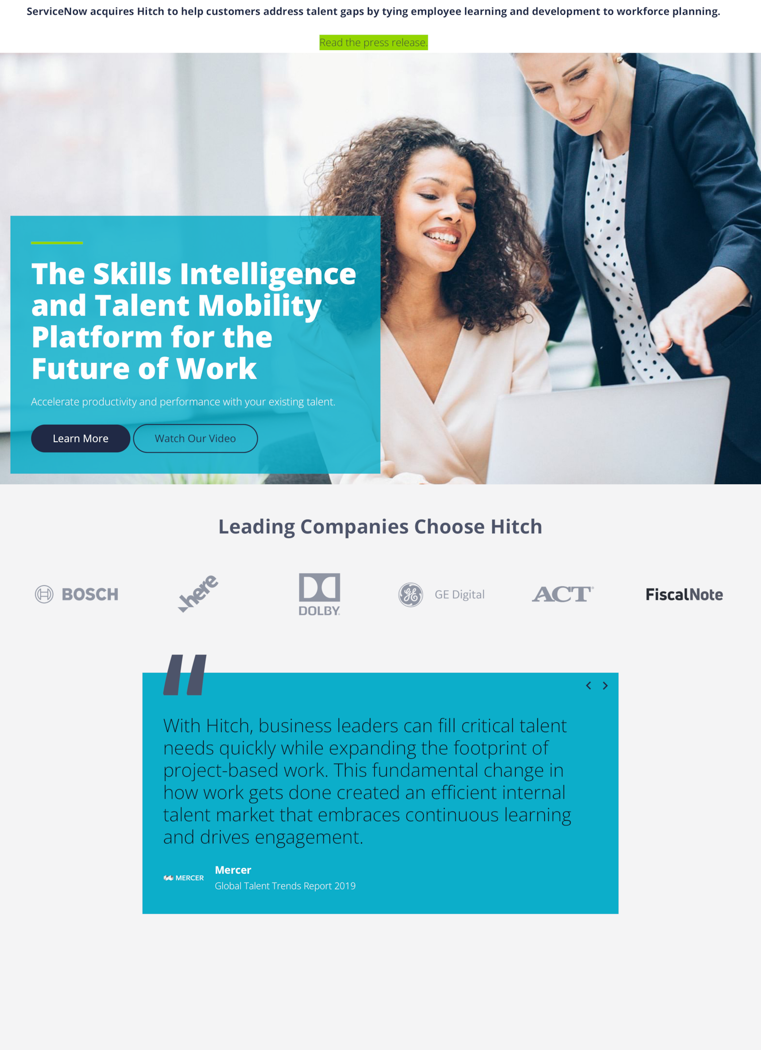  Hitch Works helps fill open positions quickly by leveraging their existing workforce.