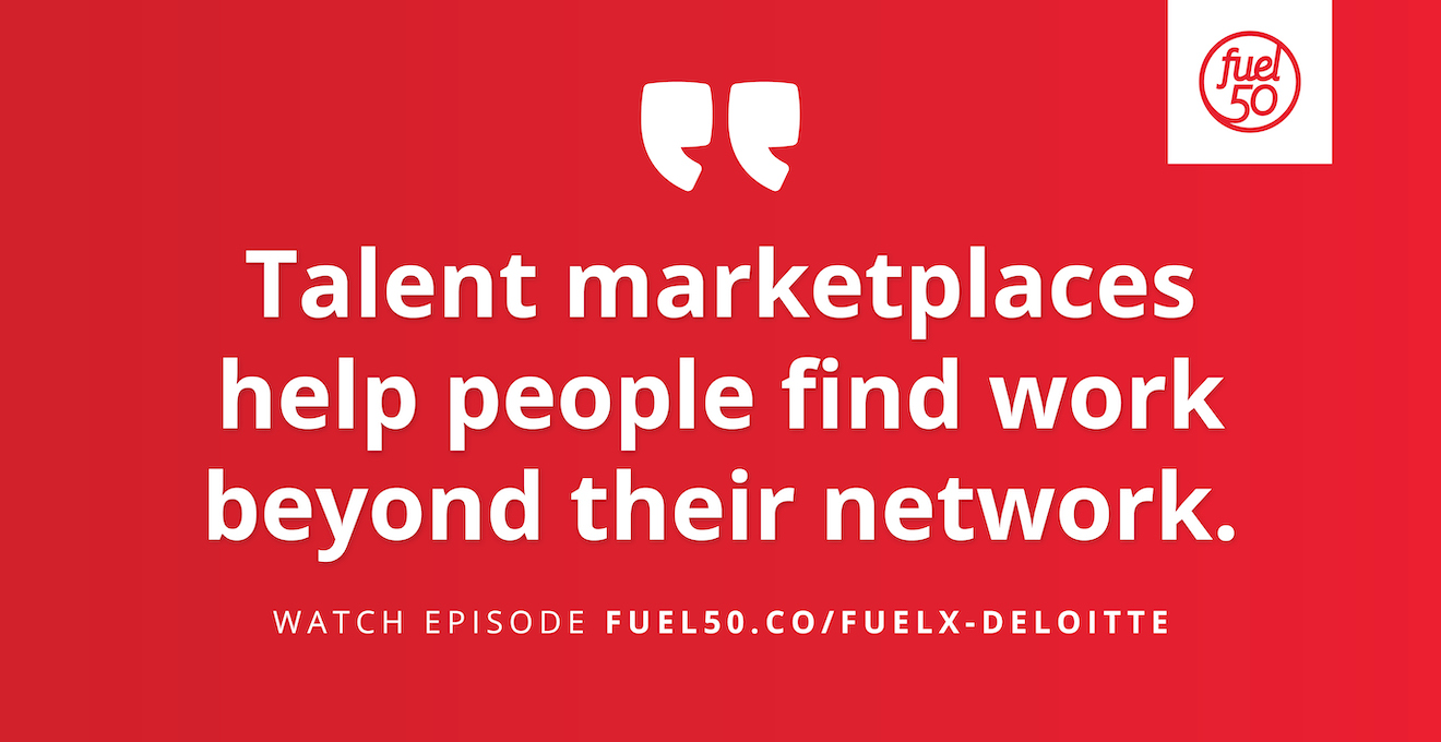 FuelX Deloitte Talent Marketplaces Fuel50