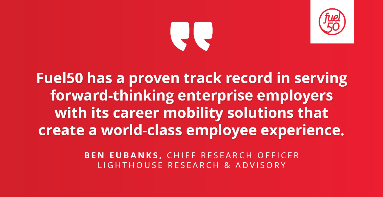 HR Tech Awards Quote by Ben Eubanks on Fuel 50's Employee Experience