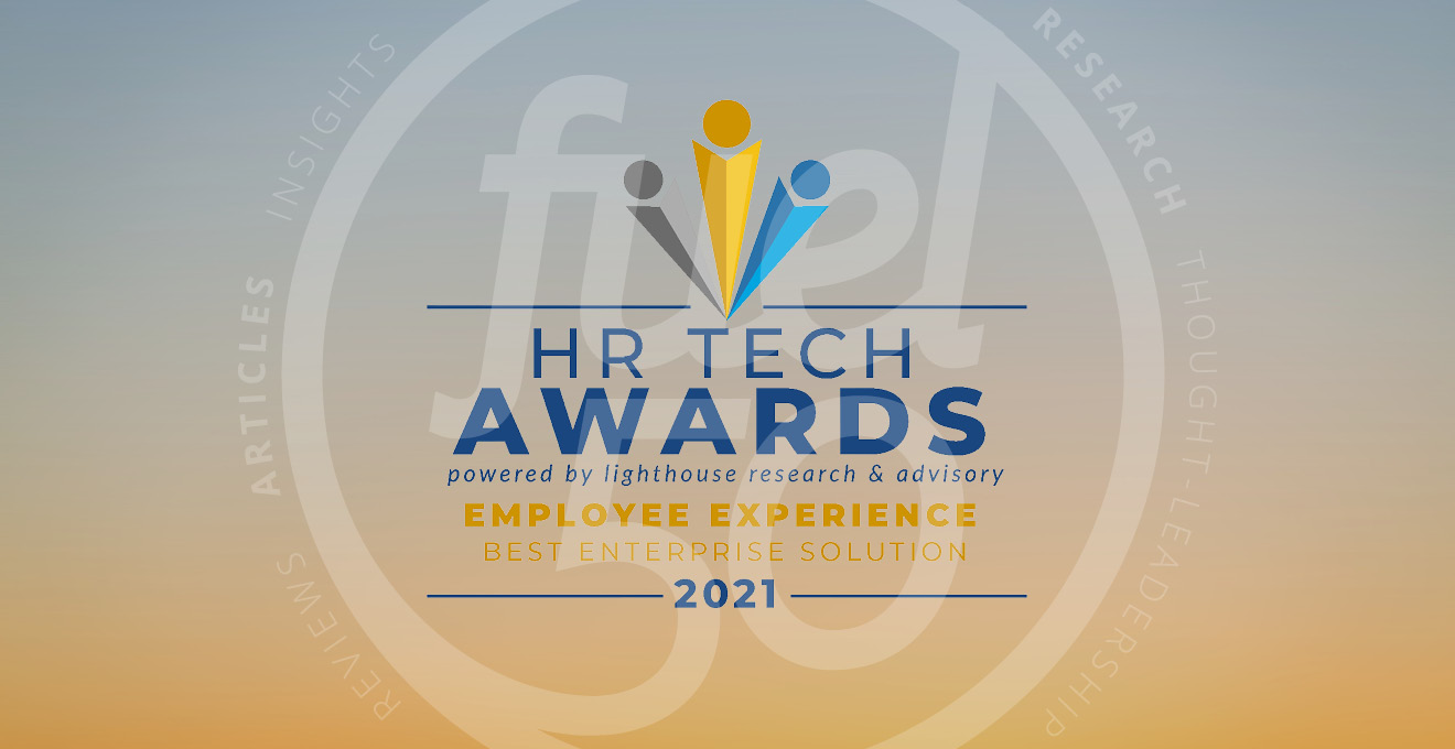 HR Tech Awards Banner for 2021 Employee Experience