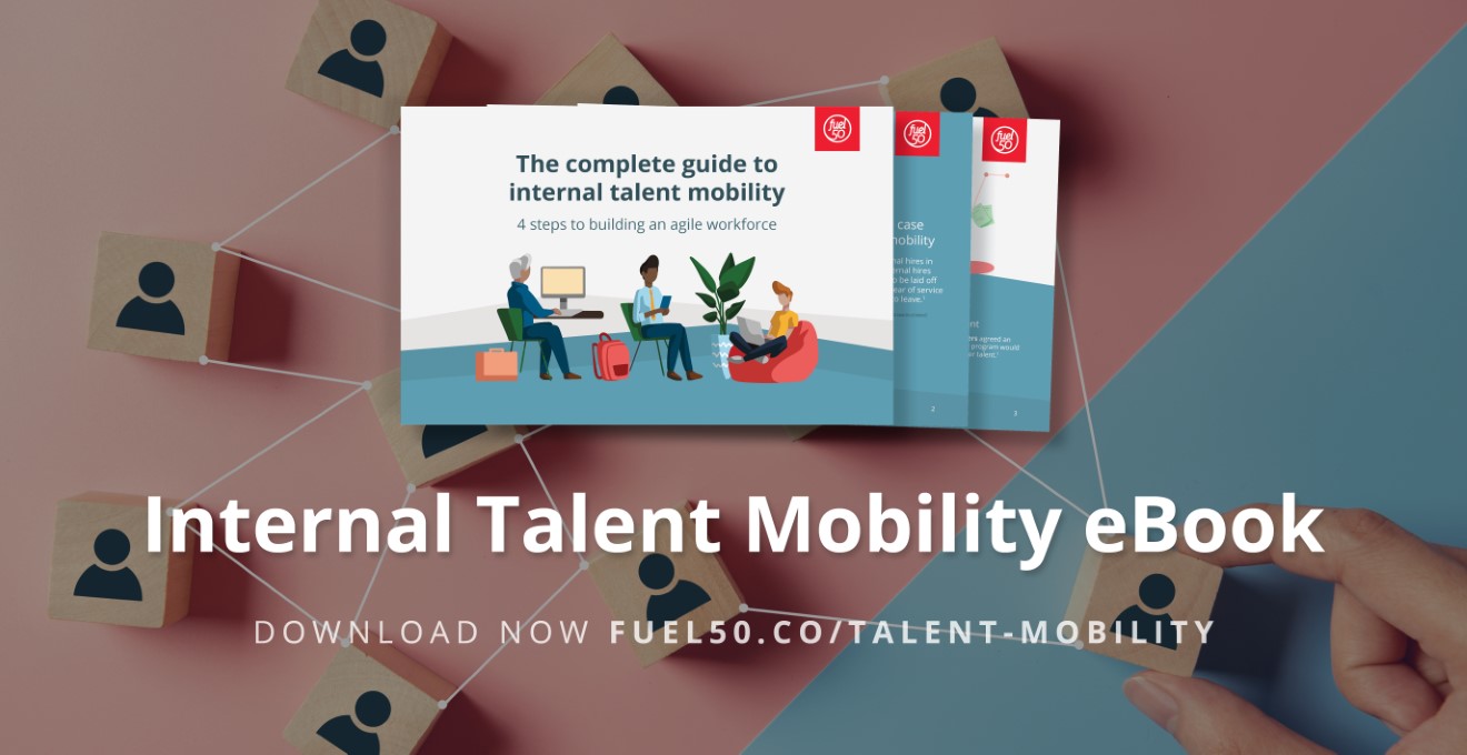 Fuel50 Internal Talent Mobility eBook Banner Learn Engagement Strategies