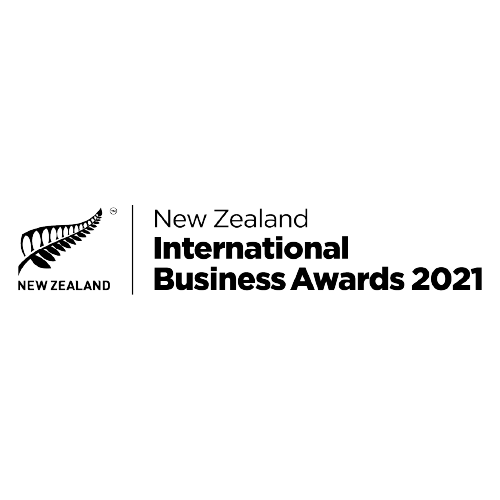 NZIBA New Zealand International Business Awards Trophies 2021 logo