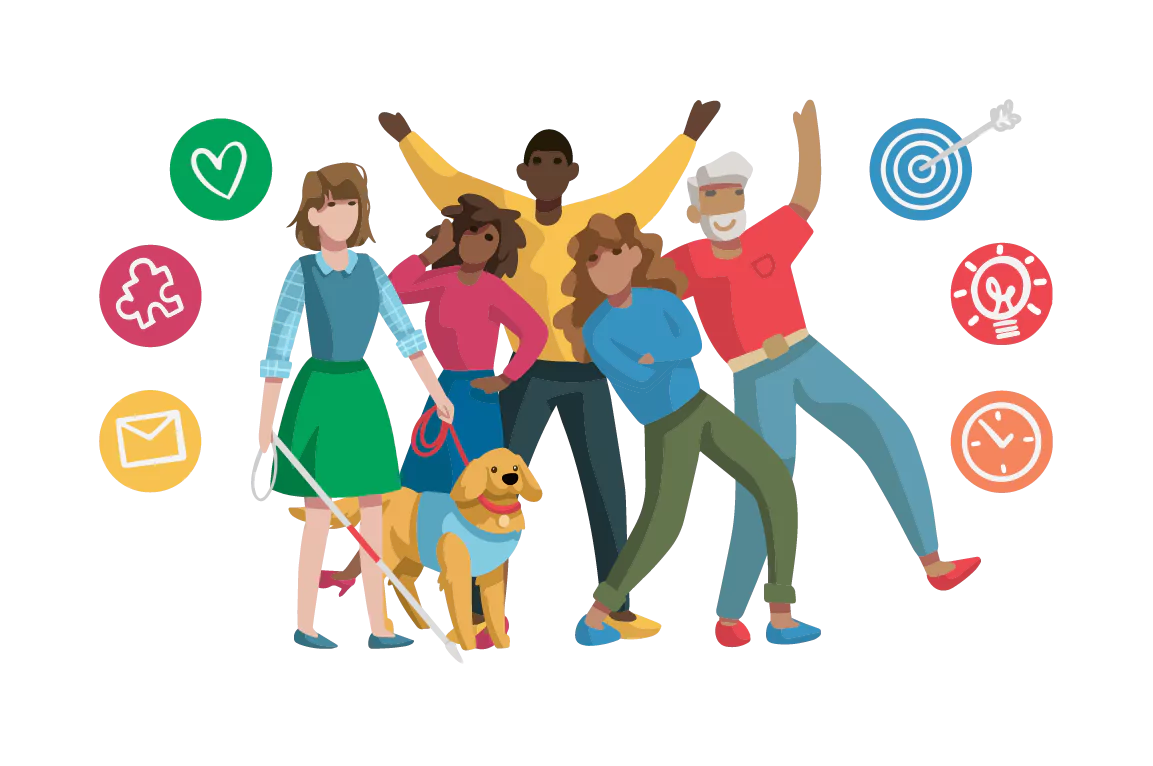 Workforce reskilling illustration